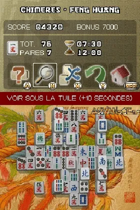 Custom Mahjong (Japan) screen shot game playing